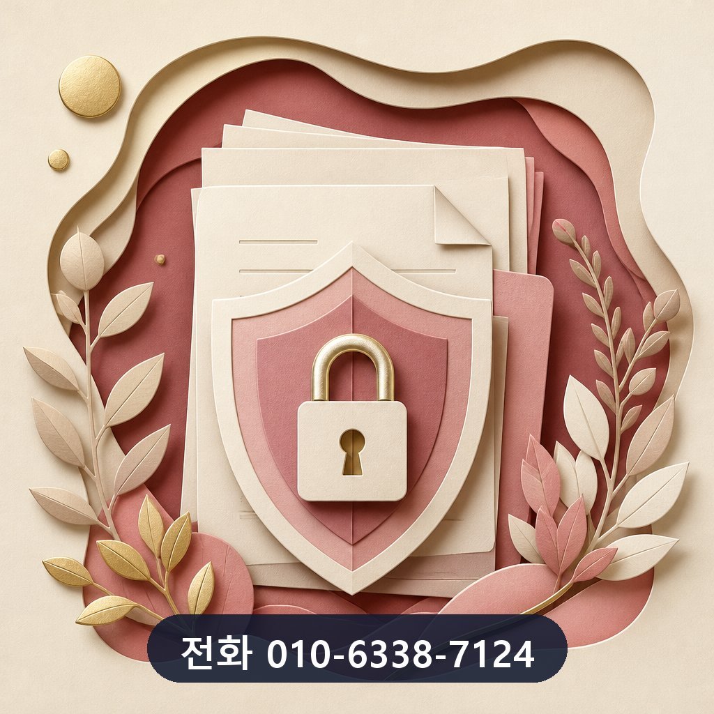 신용카드 한도 대출 개인정보 보호 이미지